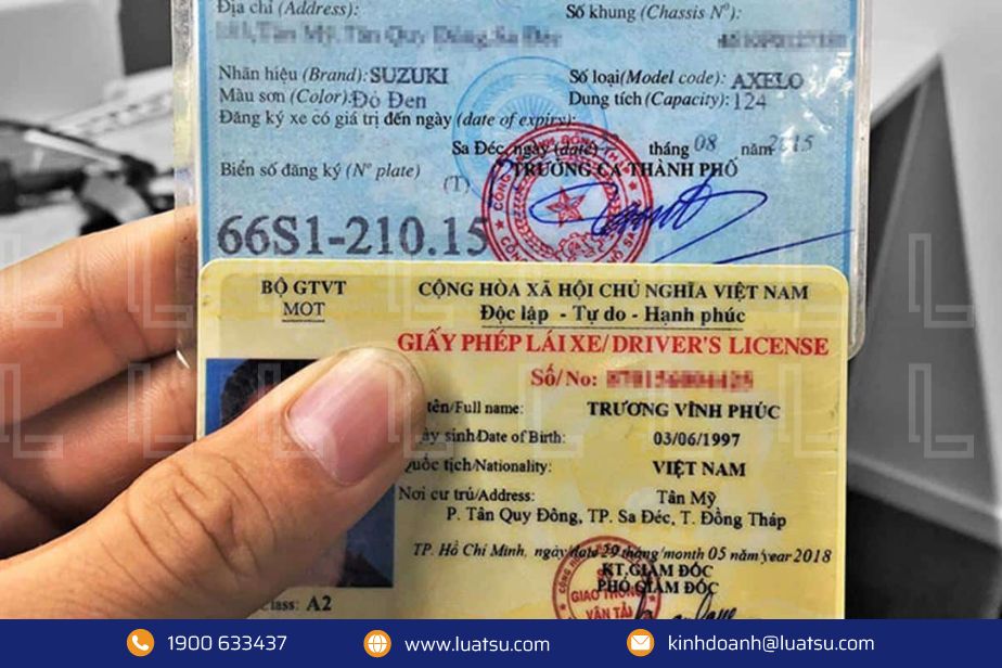 trình tự thu hồi giấy chứng nhận đăng ký xe biển số xe