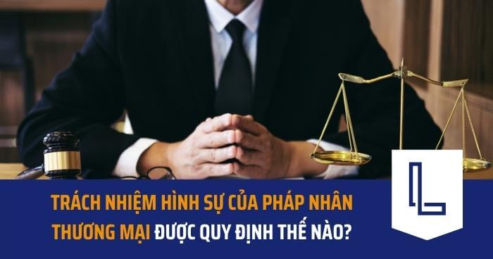 Trách nhiệm hình sự của pháp nhân thương mại được quy định thế nào?